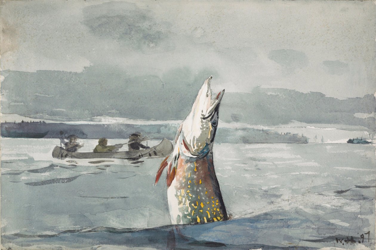 Lake St. John door Winslow Homer