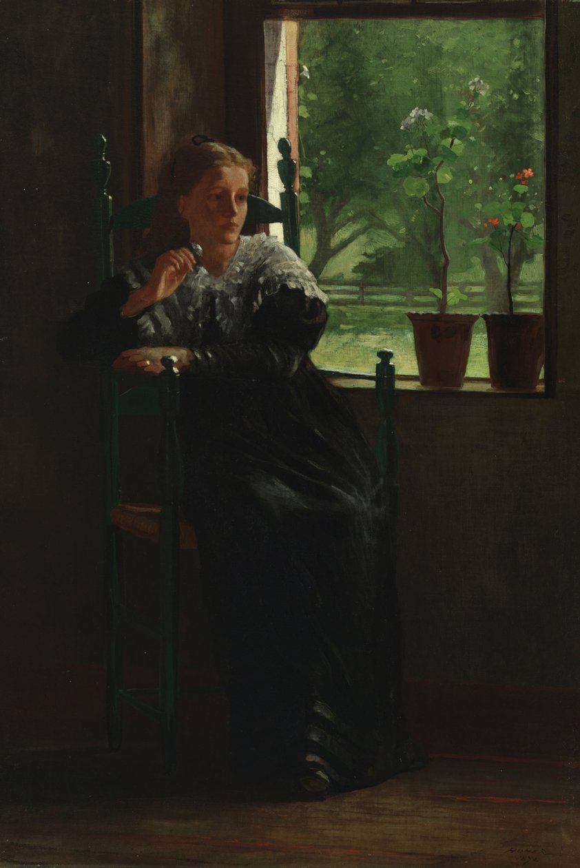 Bij het Raam door Winslow Homer