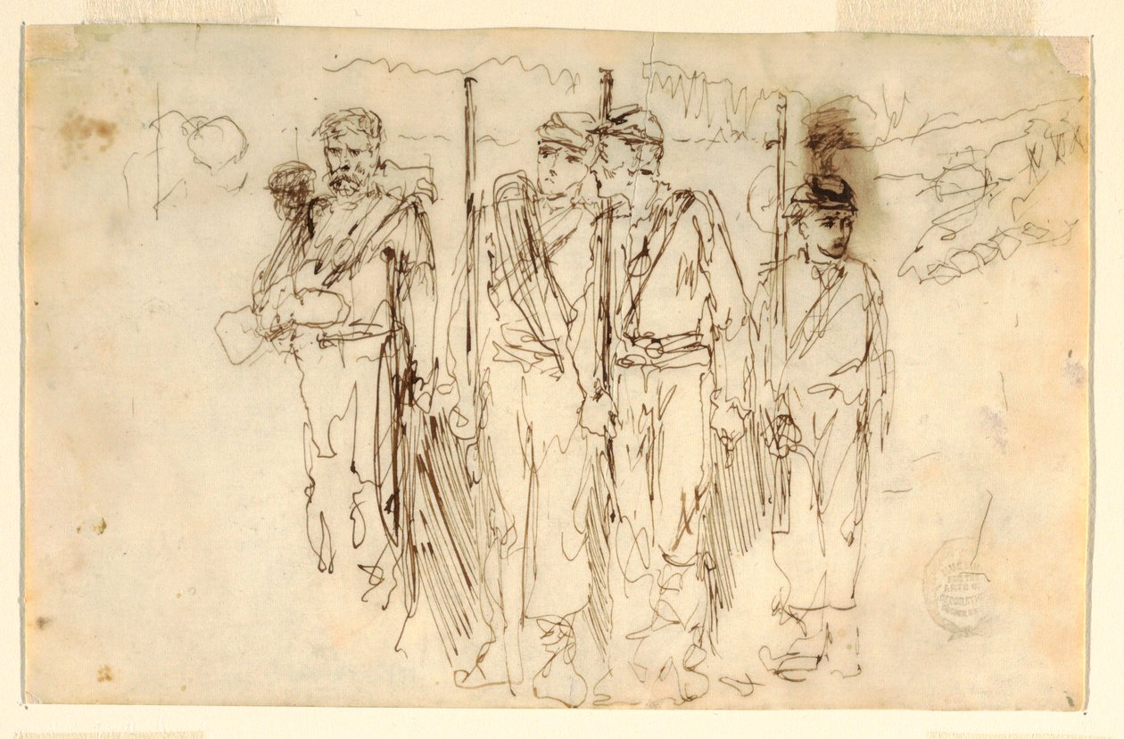 De Wandelende Gewonden door Winslow Homer