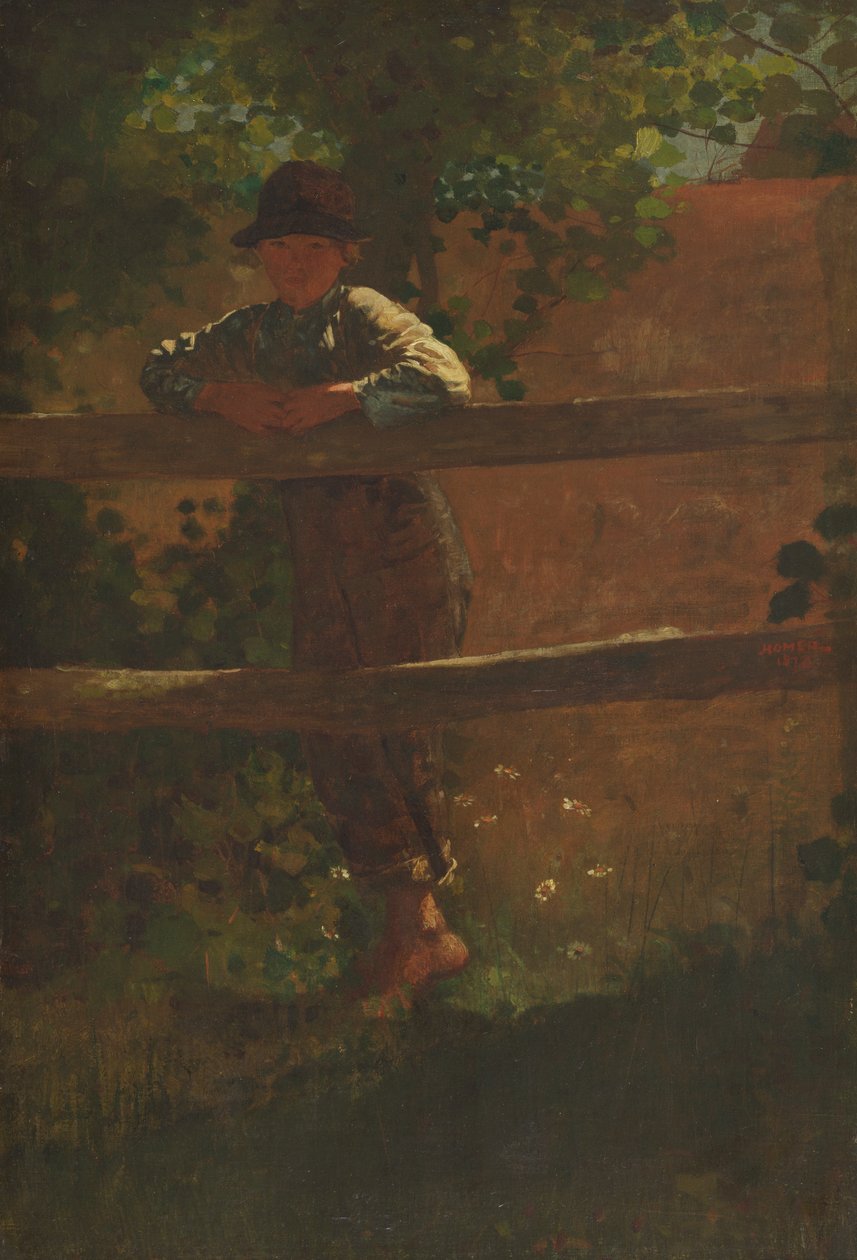Een Landelijke Jongen door Winslow Homer