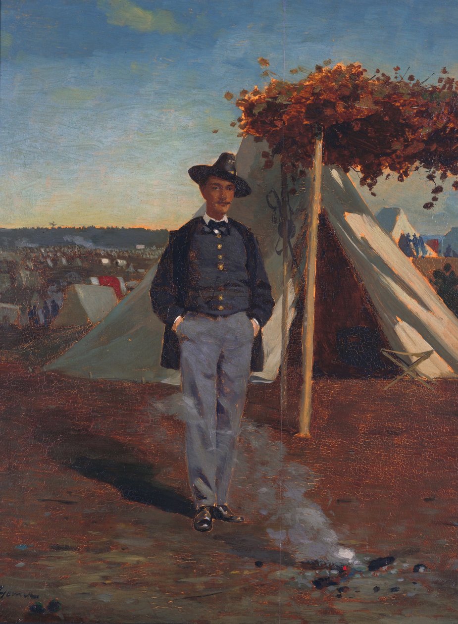 Albert Post door Winslow Homer