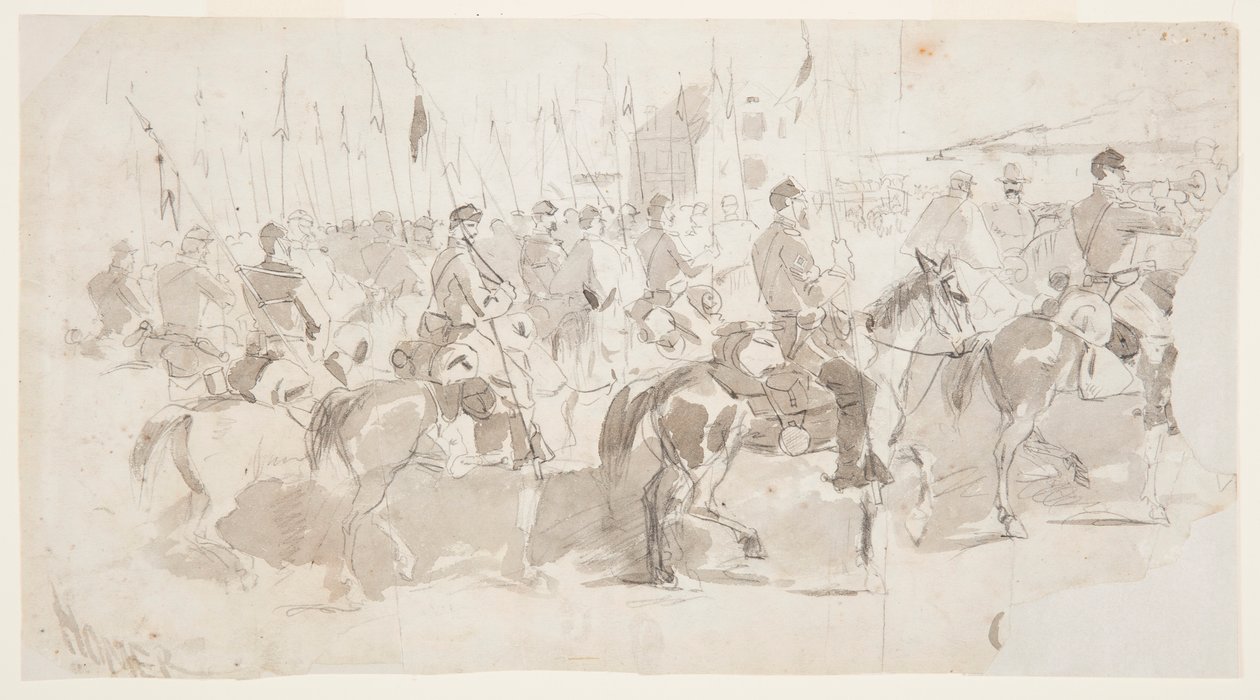 Tekening, Generaal McClellan