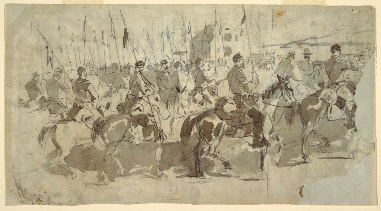 Tekening, Generaal McClellan