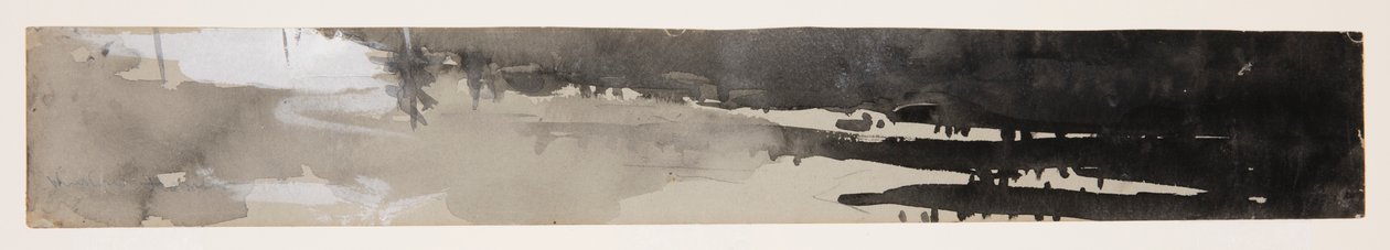 Fragment van "Vissen op Forel, Lake St. John, Quebec" door Winslow Homer