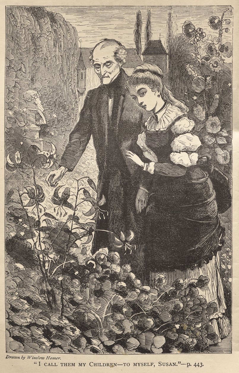 "Ik noem ze mijn kinderen - voor mezelf, Susan." door Winslow Homer