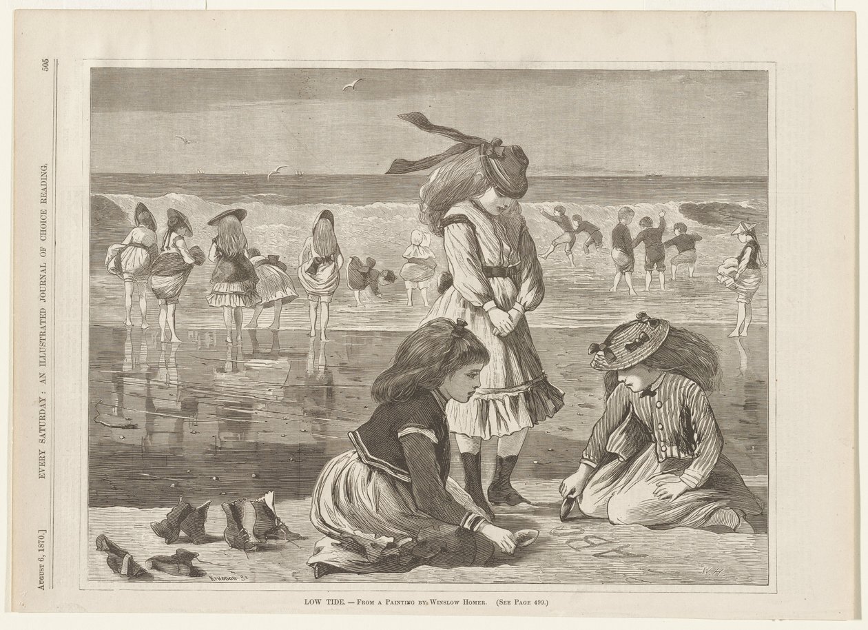Laagwater door Winslow Homer