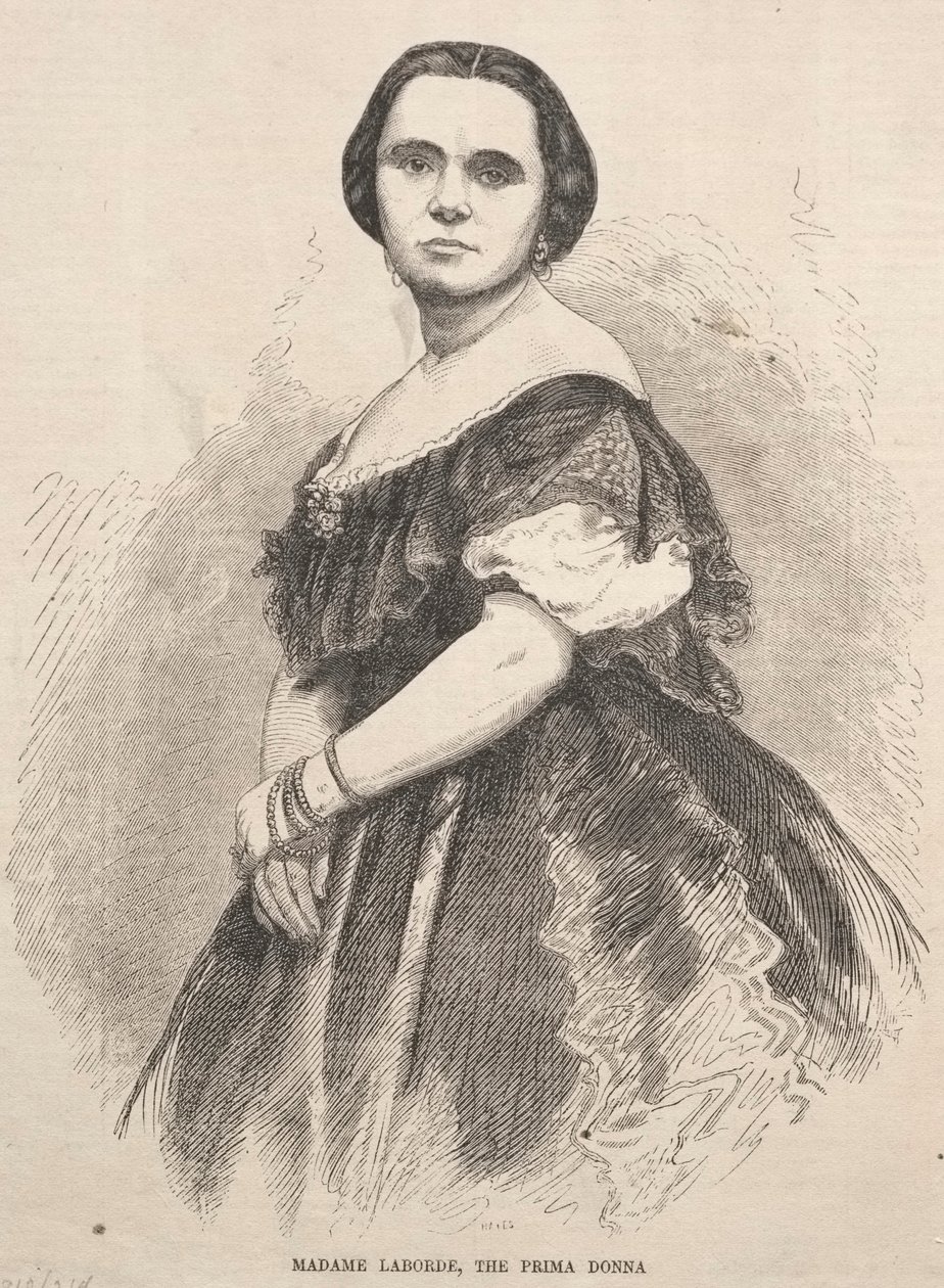 Madame Laborde, de Prima Donna door Winslow Homer