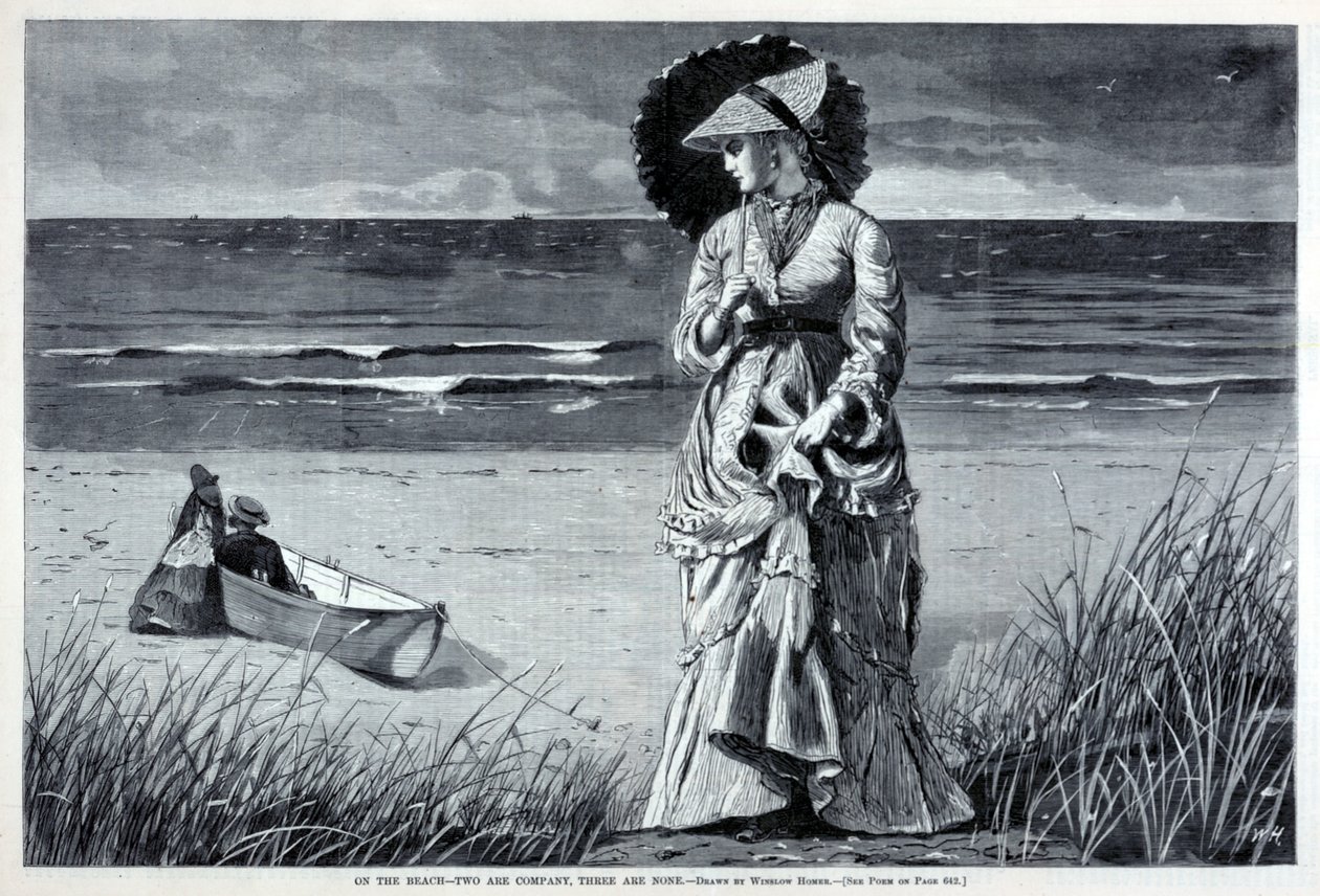 On the Beach--Two are Company, Three are None, uit Harper