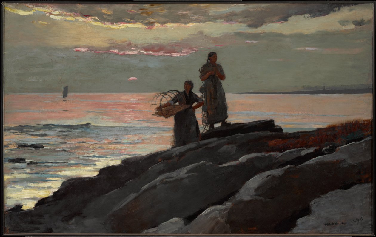 Saco Bay door Winslow Homer