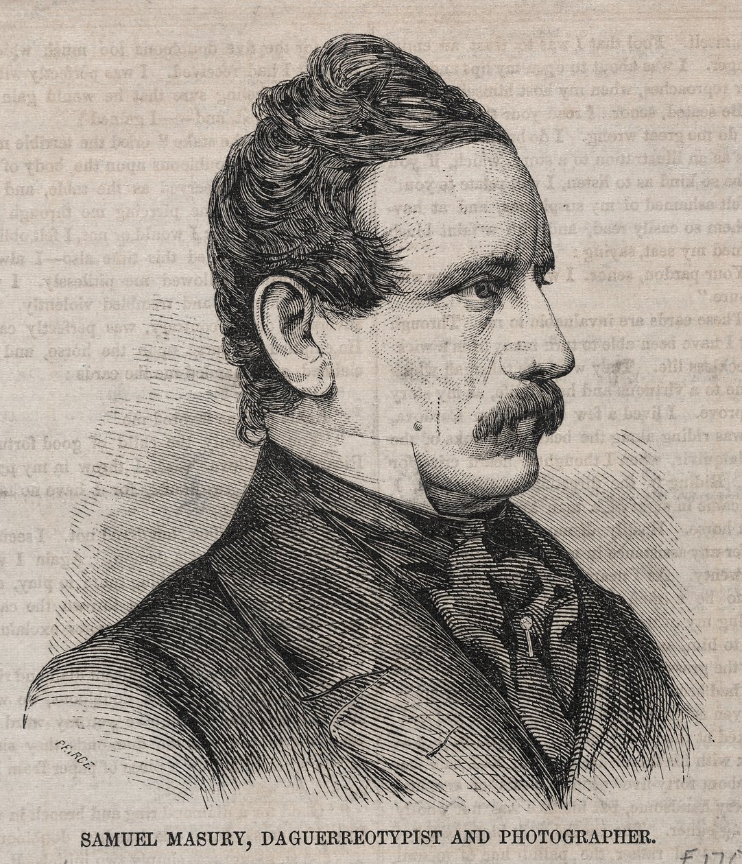 Samuel Masury, daguerreotypist en fotograaf door Winslow Homer
