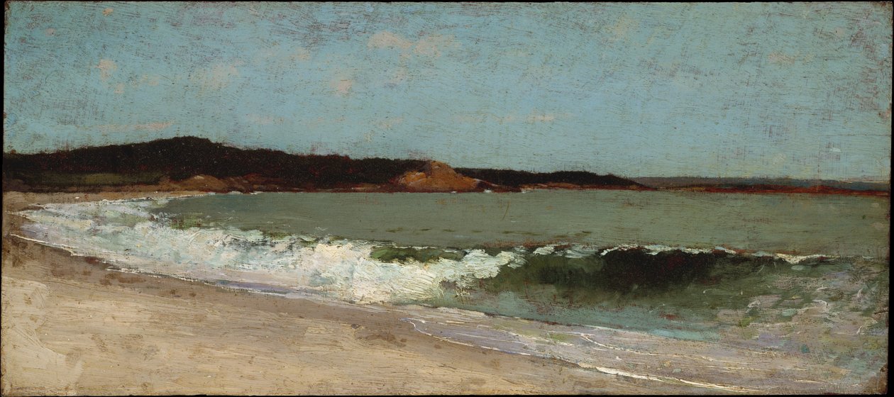 Studie voor „Eagle Head”, Manchester, Massachusetts door Winslow Homer