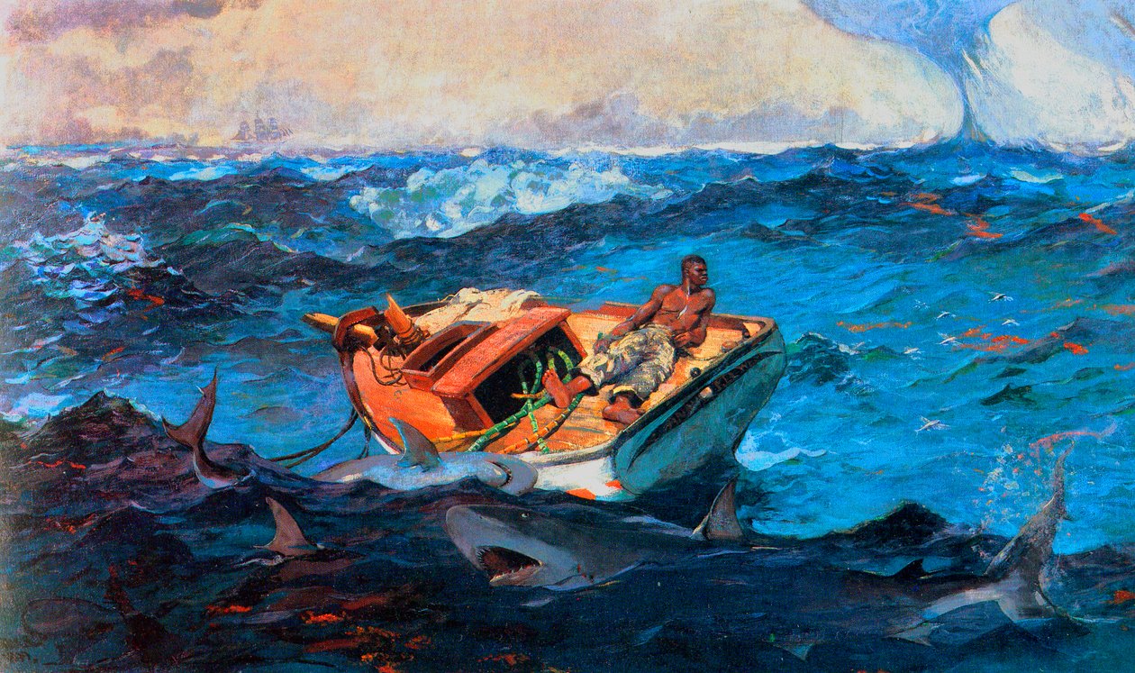 De Golfstroom door Winslow Homer