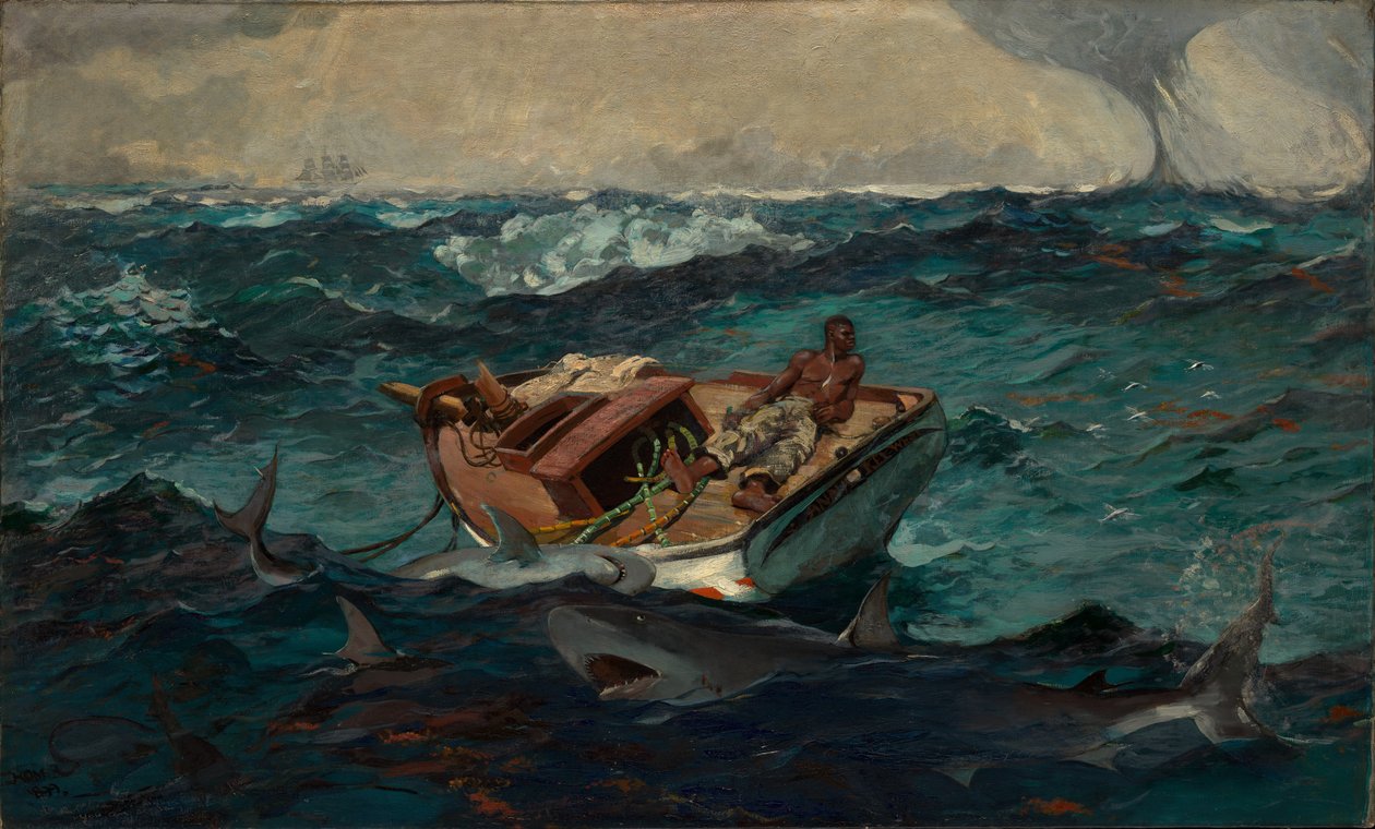 De Golfstroom door Winslow Homer