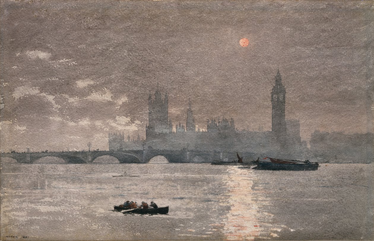 Het parlementsgebouw door Winslow Homer