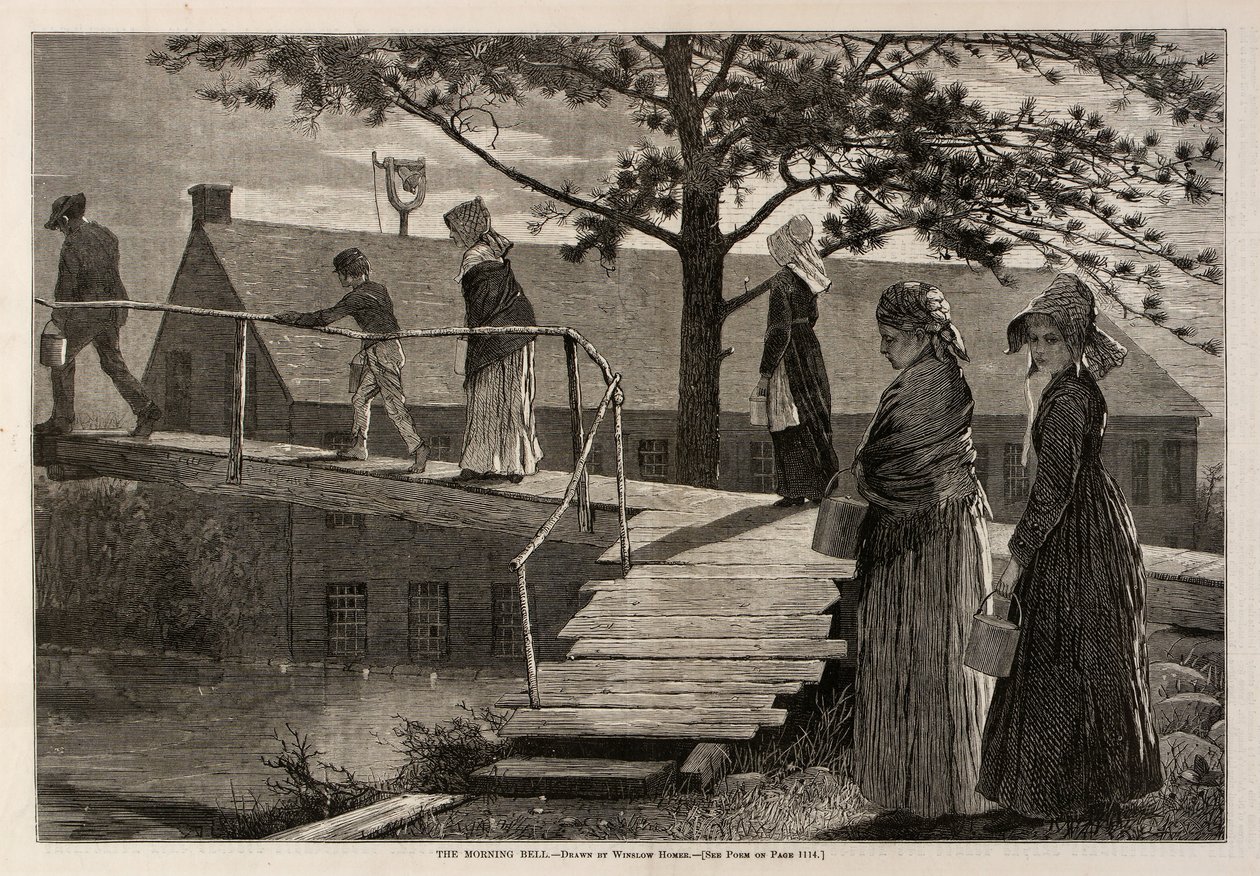 De ochtendbel door Winslow Homer