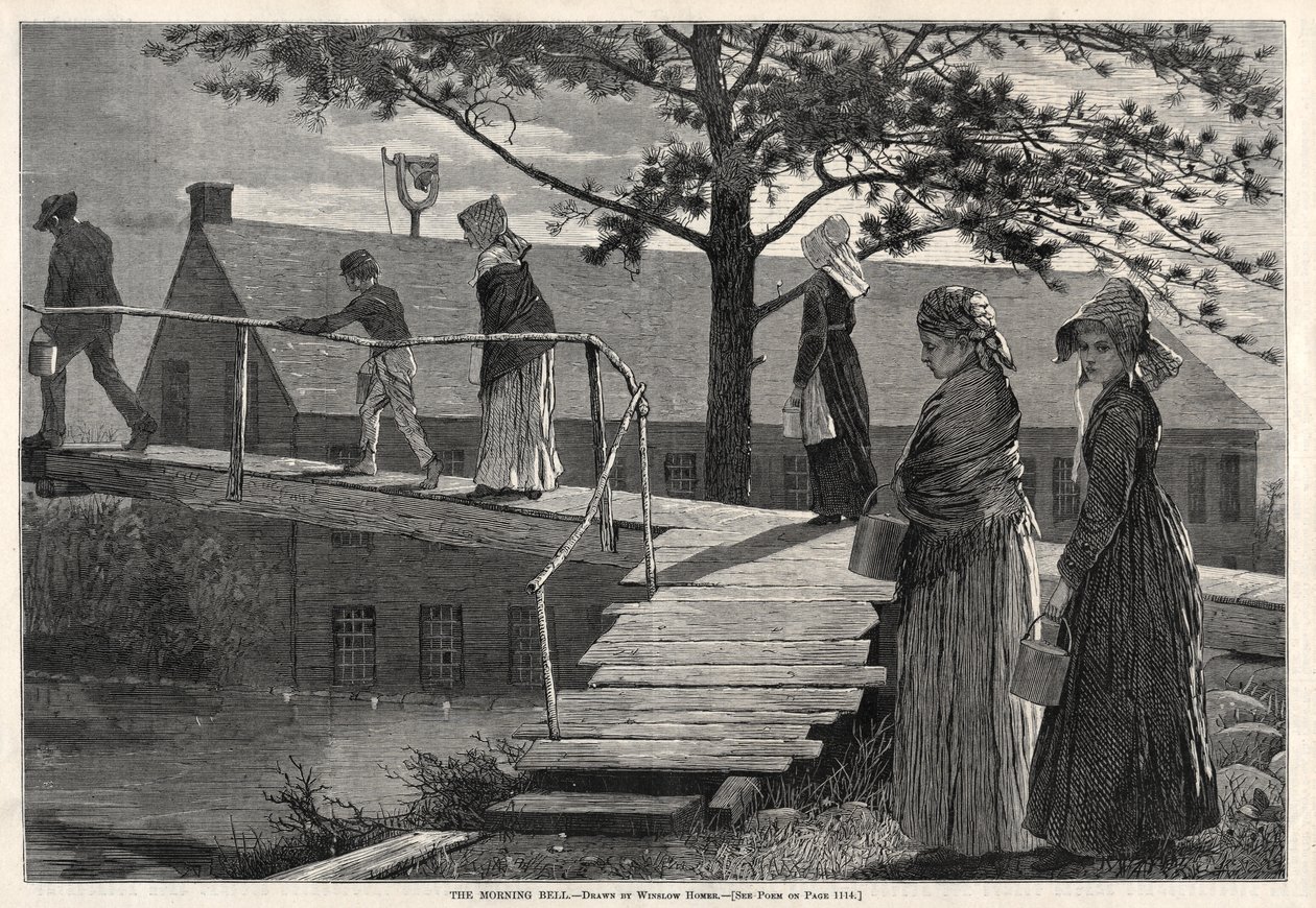 De Ochtendbel, 1873 door Winslow Homer