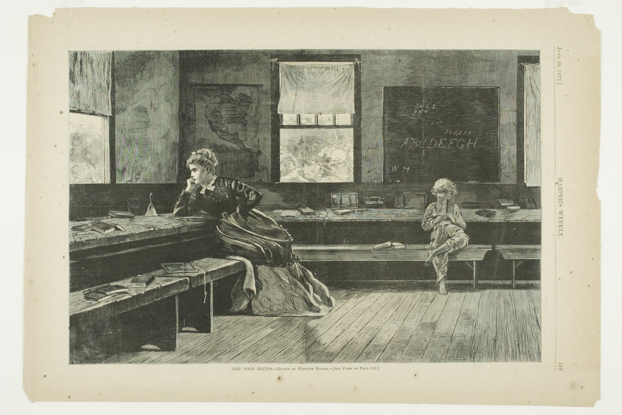 De middagpauze door Winslow Homer