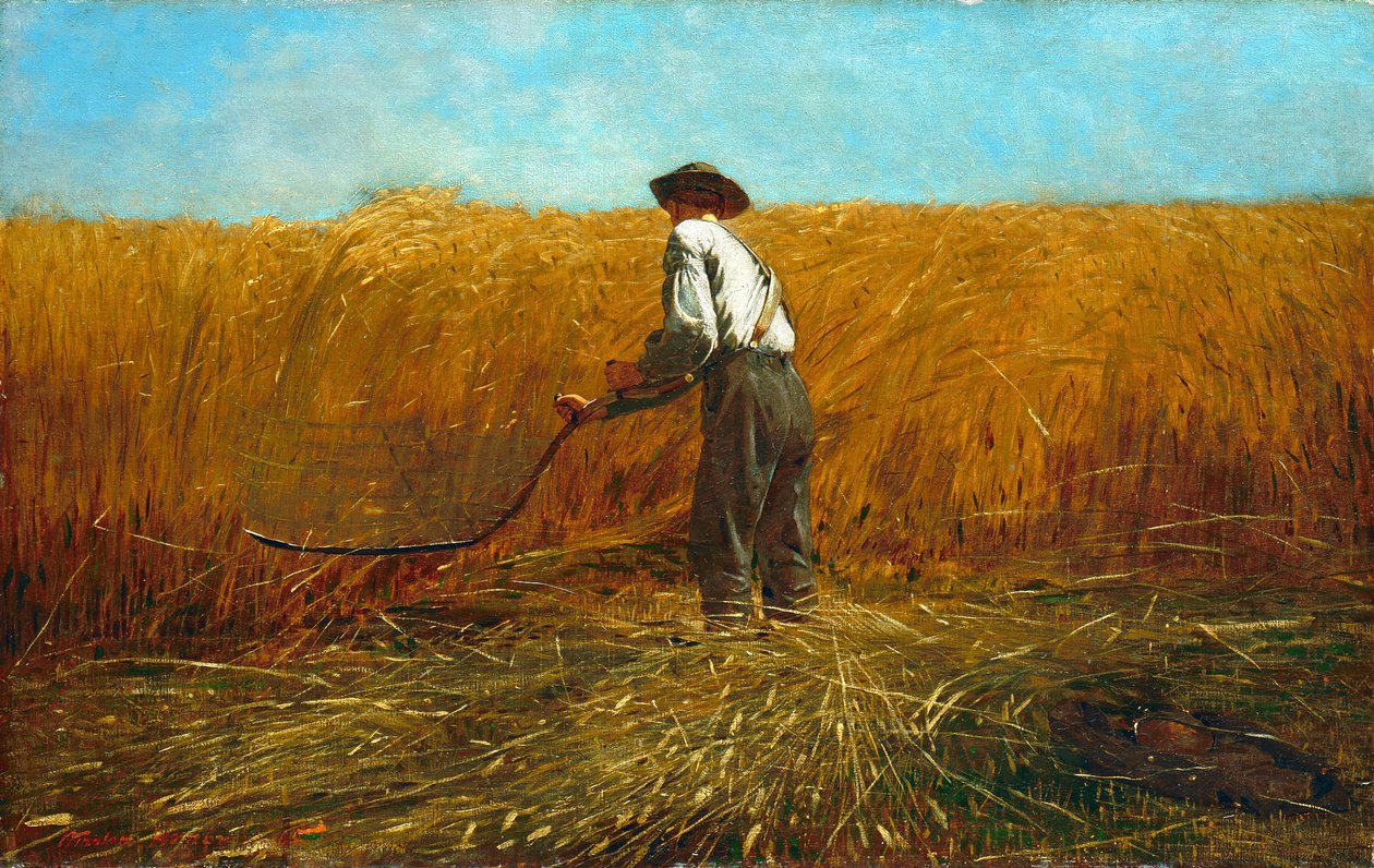 De veteraan in een nieuw veld, 1865 door Winslow Homer