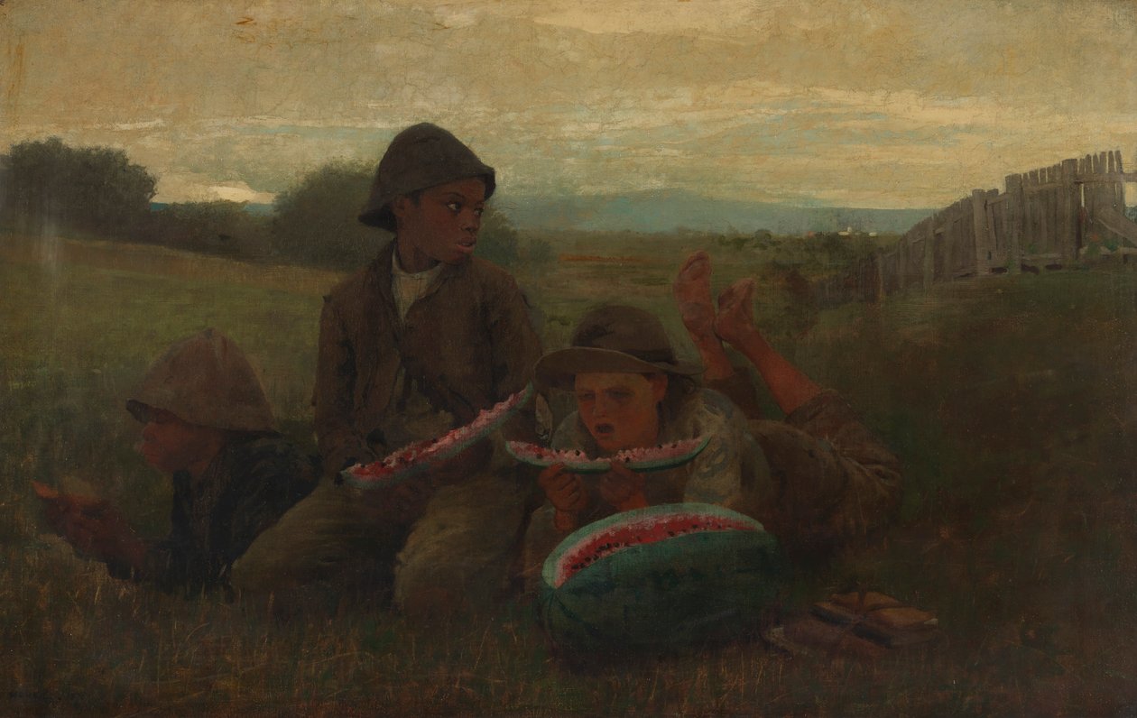 De watermeloenjongens door Winslow Homer