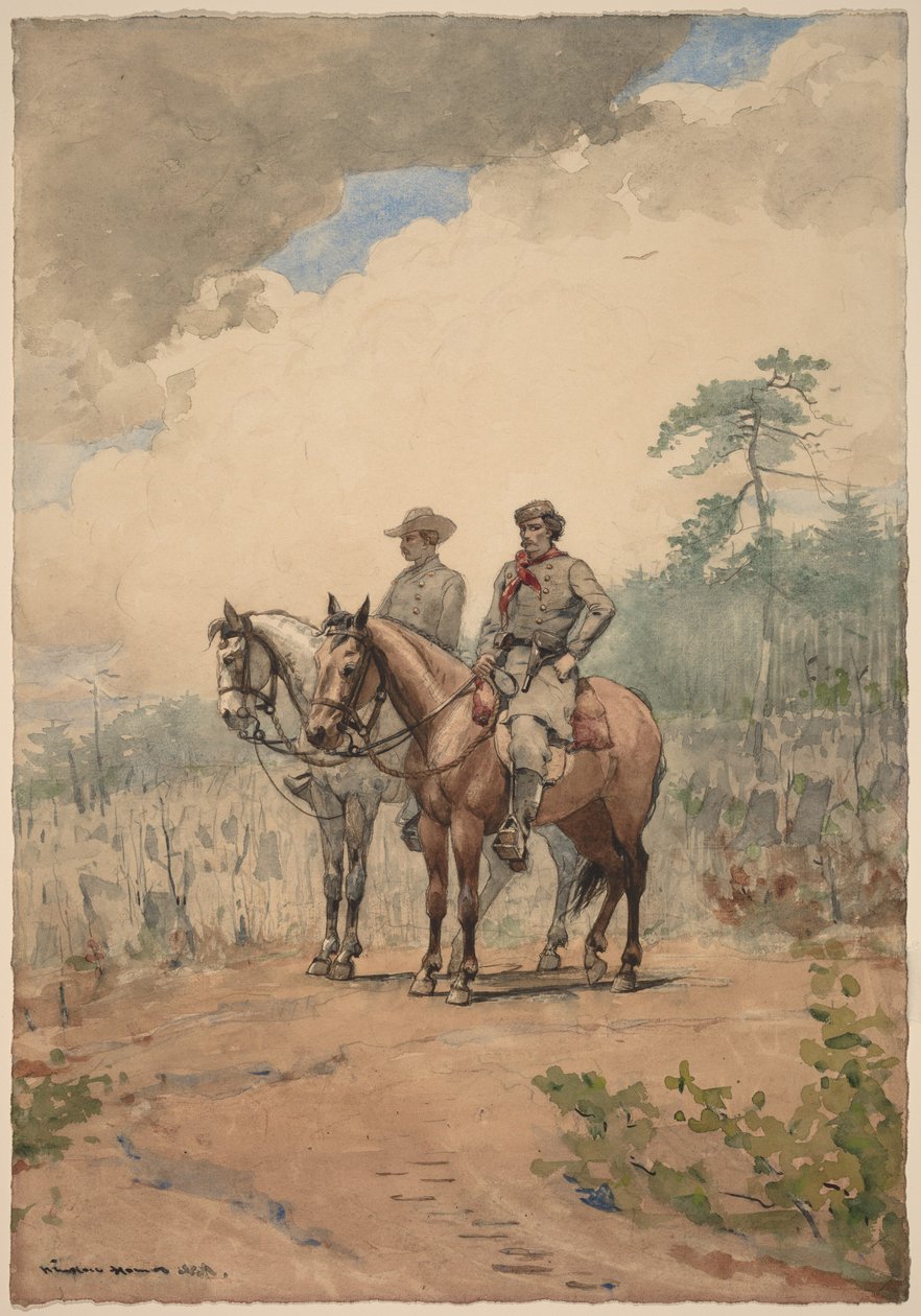 Twee padvinders door Winslow Homer