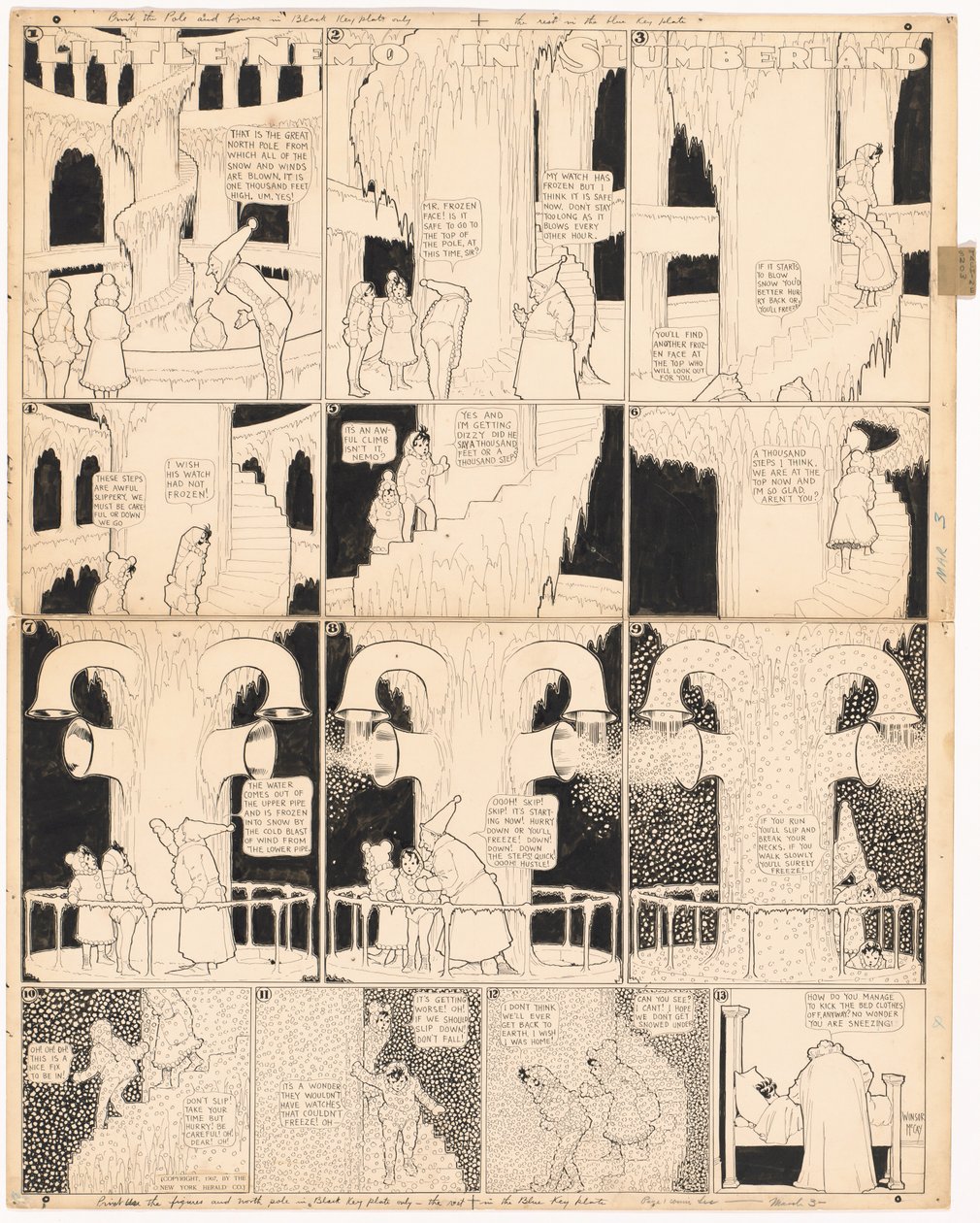 Little Nemo in Slumberland: Klimmen naar de Grote Noordpool door Winsor McCay