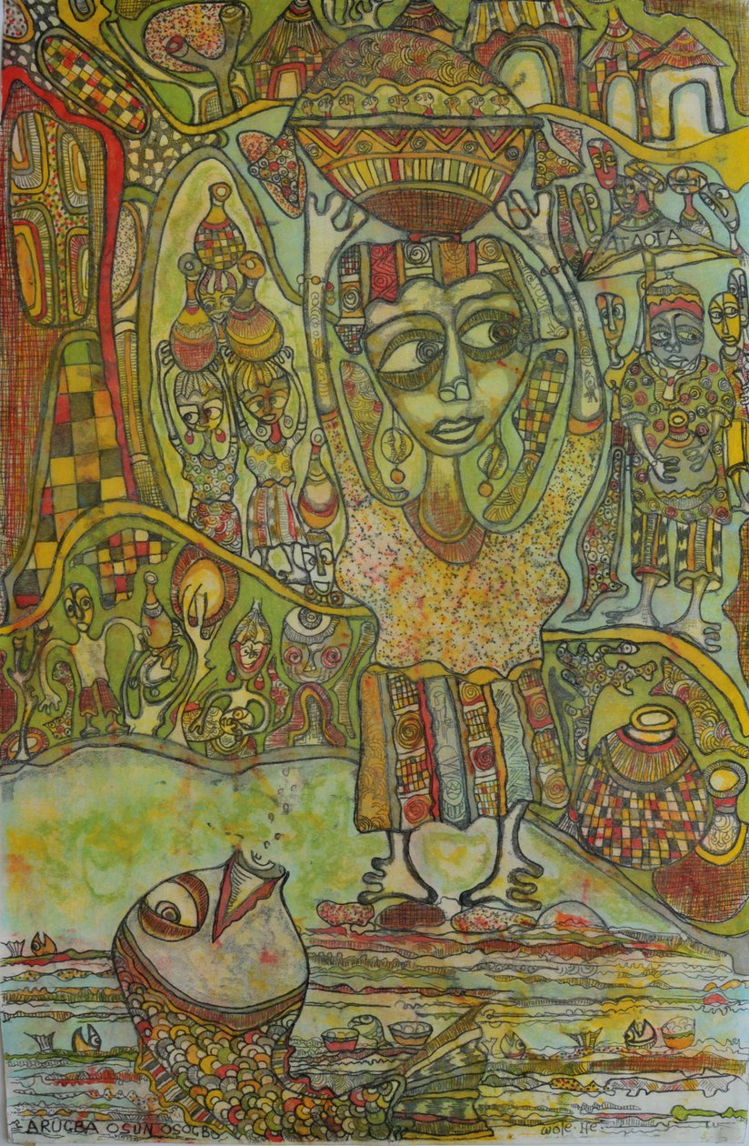 Osun Osogbo Festival door Wole Oyeyemi