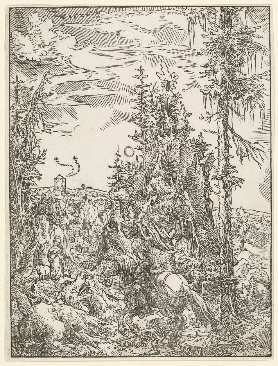 Sint Joris Doodt de Draak door Wolf Huber
