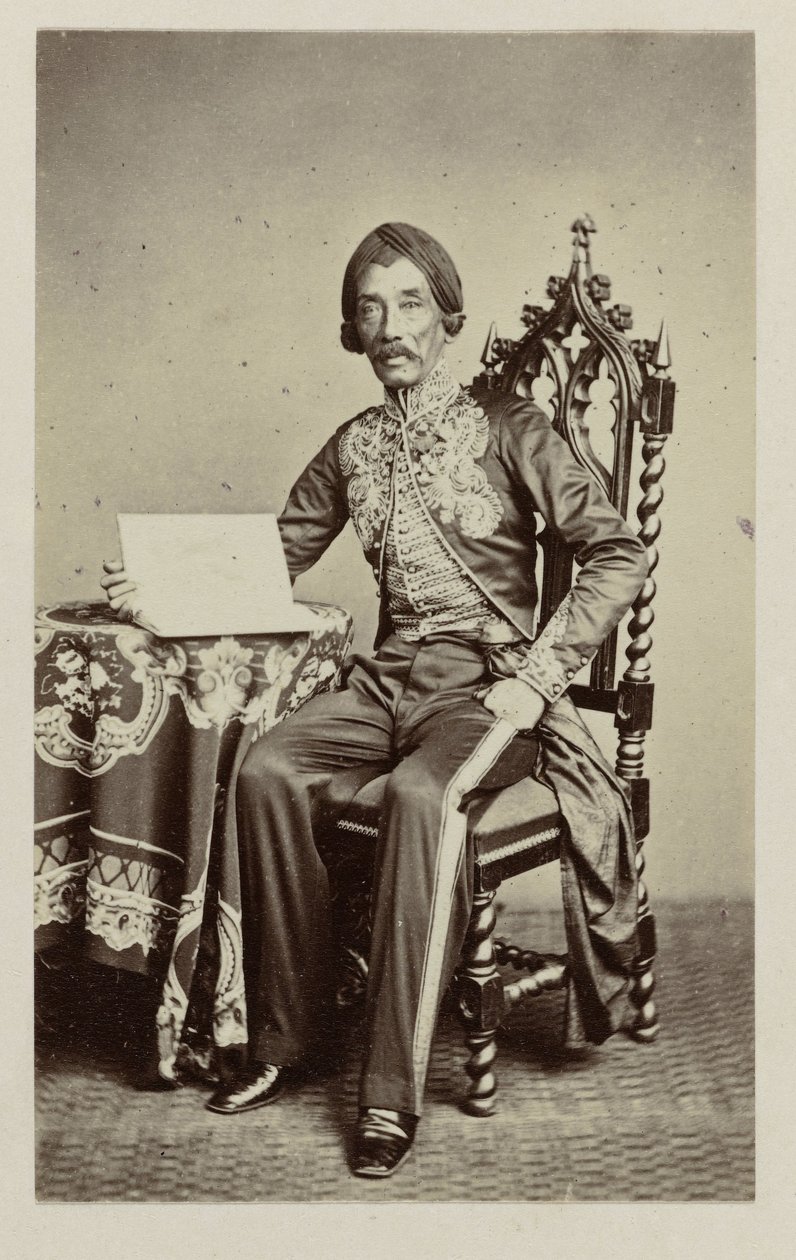 De schilder Raden Saleh door Woodbury and Page