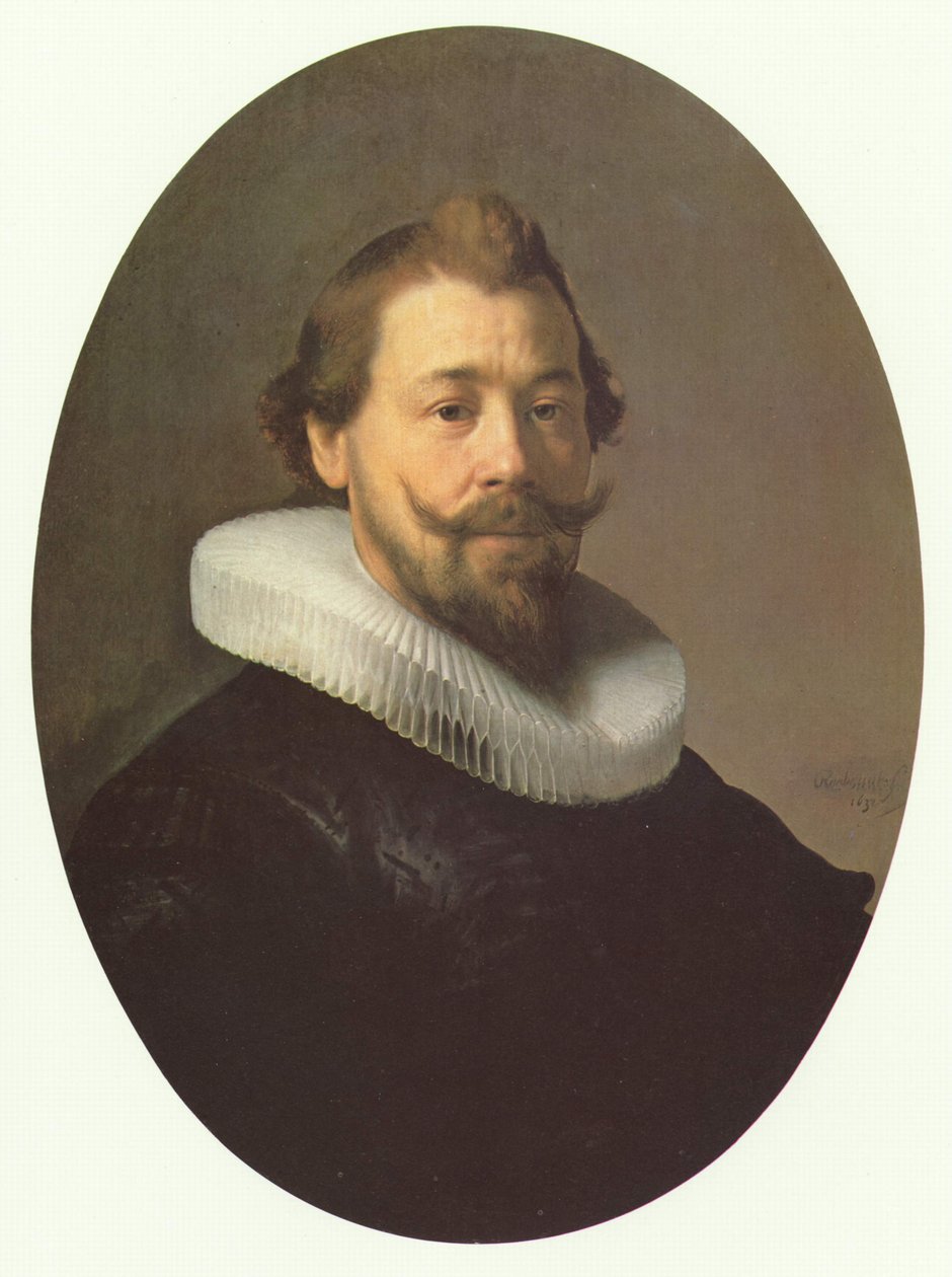 Portret van een Man door Workshop of Rembrandt