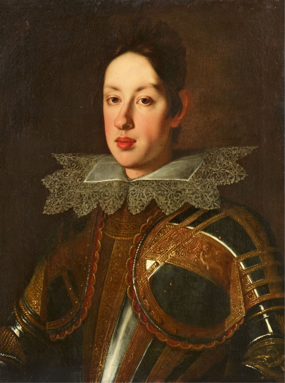 Portret van Ferdinando II de Medici Groothertog van Toscane door Workshop of Justus Sustermans