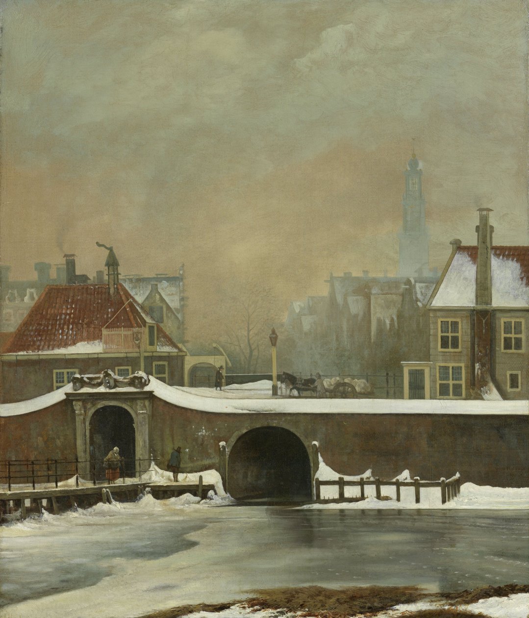 De Raampoortje in Amsterdam, 1809 door Wouter Johannes van Troostwijk