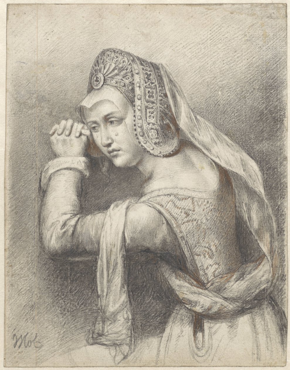 Wenende Maria Magdalena door Woutherus Mol