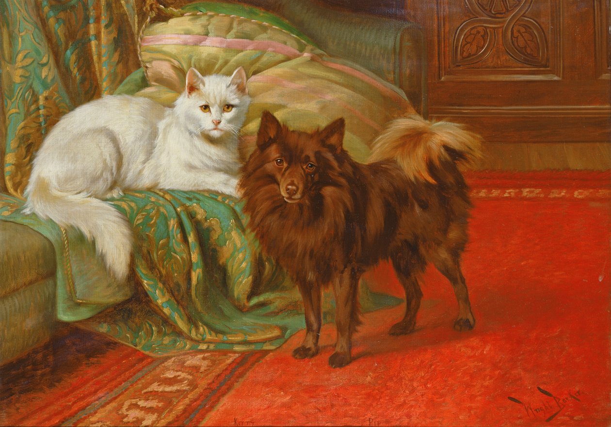 Kitty en Pip door Wright Barker