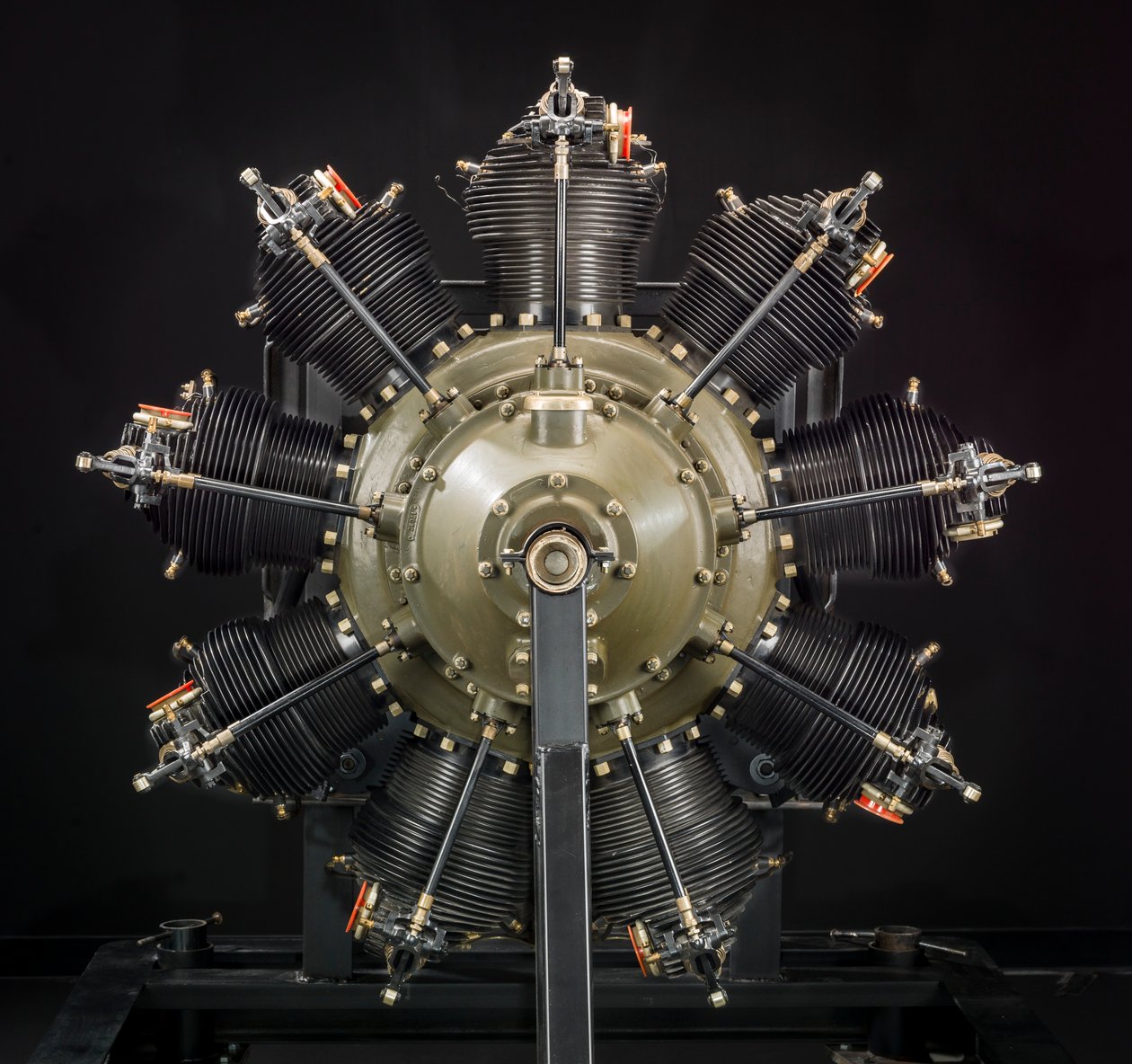 Wright Cyclone P-1, Radiale 9-motor, ca. 1925 door Wright Aeronautical