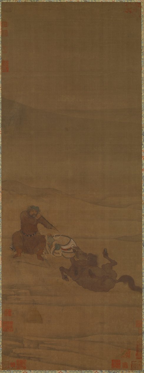 Het Zadel Verwijderen, De Pijlen Inspecteren door Wu Rongguang, Kong Guangtao
