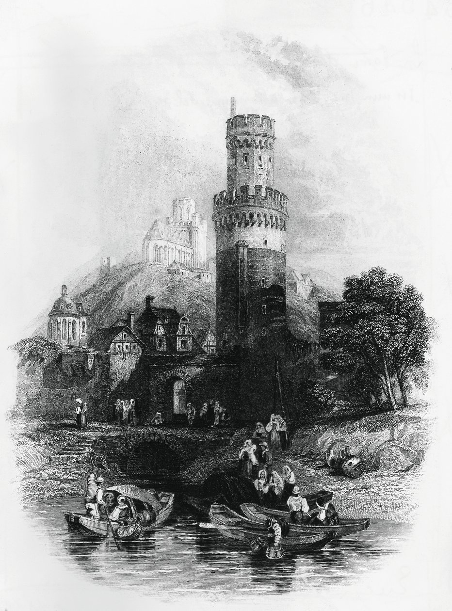 Illustratie voor Melaatsheid van Aosta, roman door Xavier De Maistre (1763-1852), gravure door Xavier de Maistre