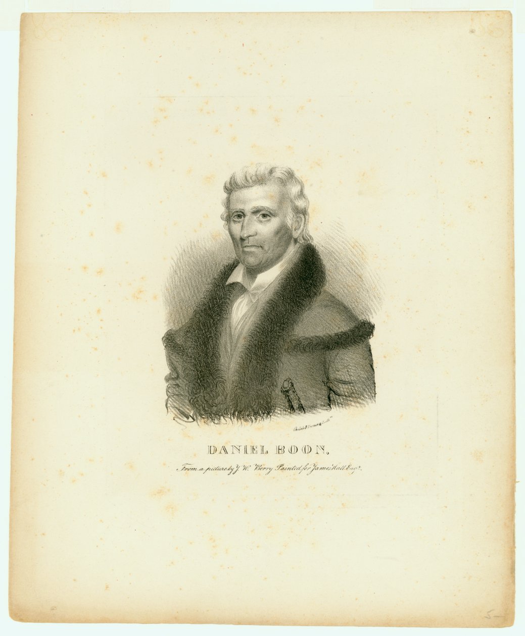 Daniel Boone door Y.W. Berry