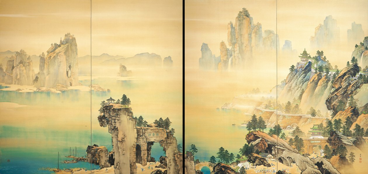 Bon presage door Yamamoto Shunkyo