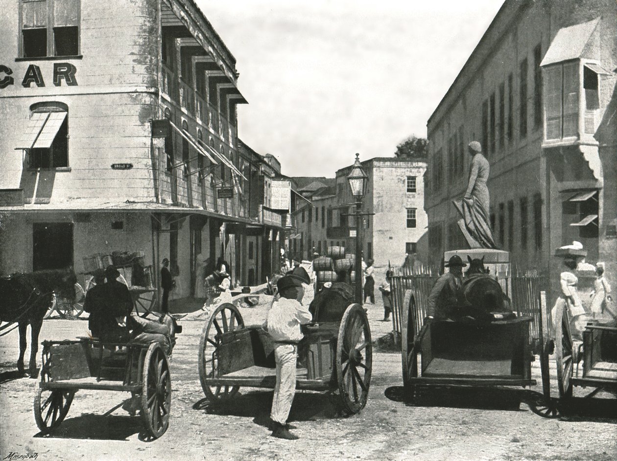 High Street, Bridgetown, Barbados, 1895 door York and Son