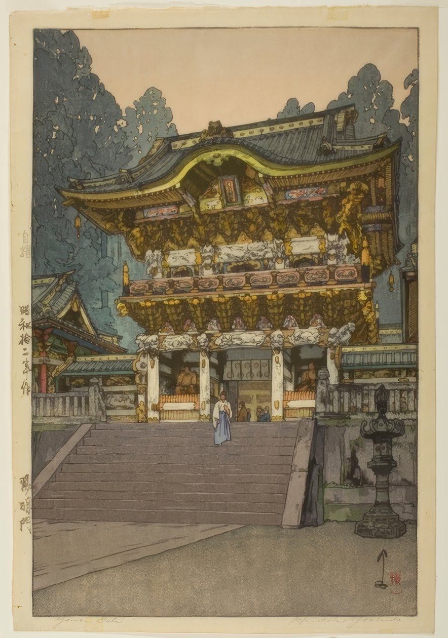 Yomei-poort door Yoshida Hiroshi