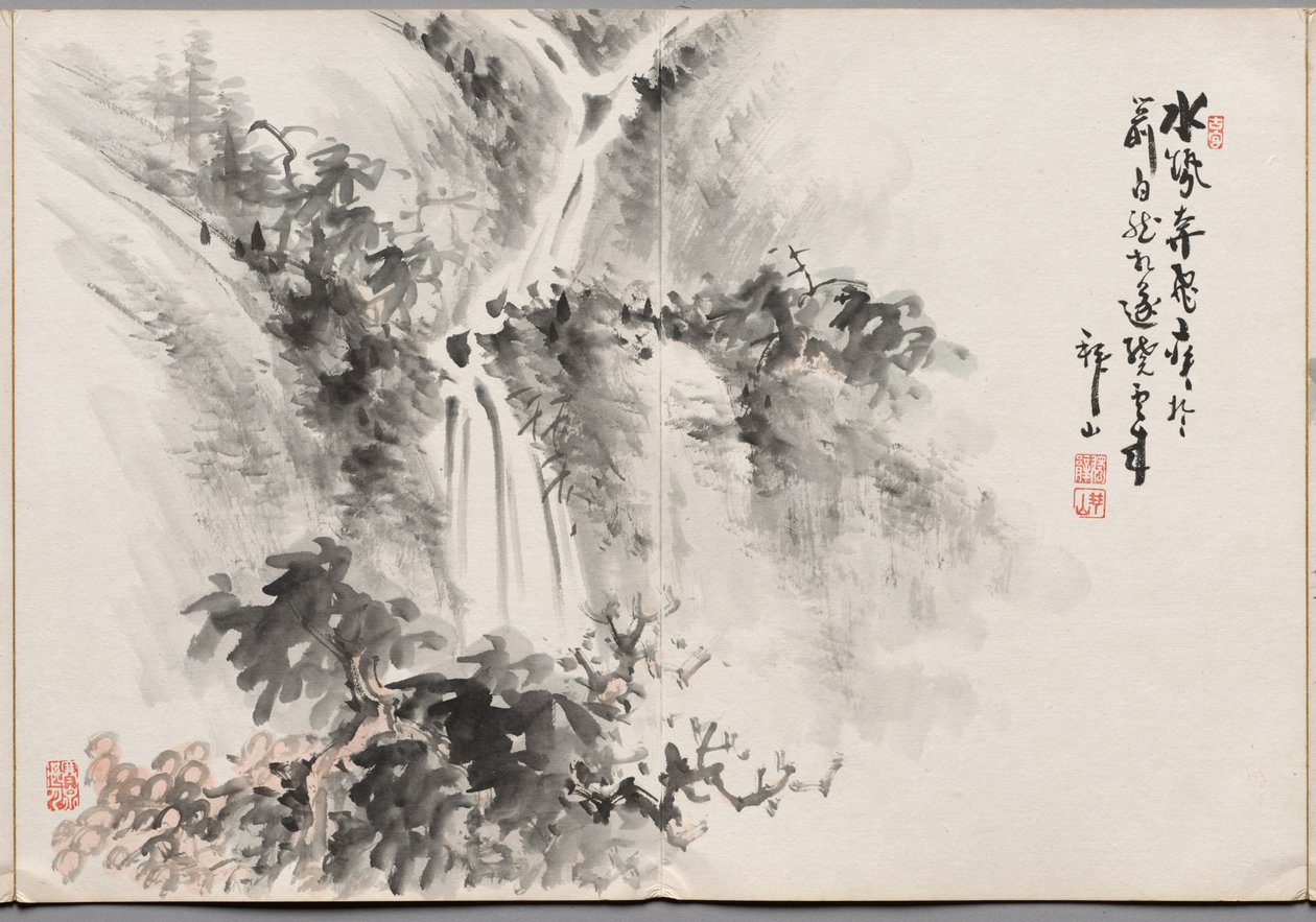 Schilderij Tien uit Album van schilderijen van Haizan door Yoshitsugu Haizan