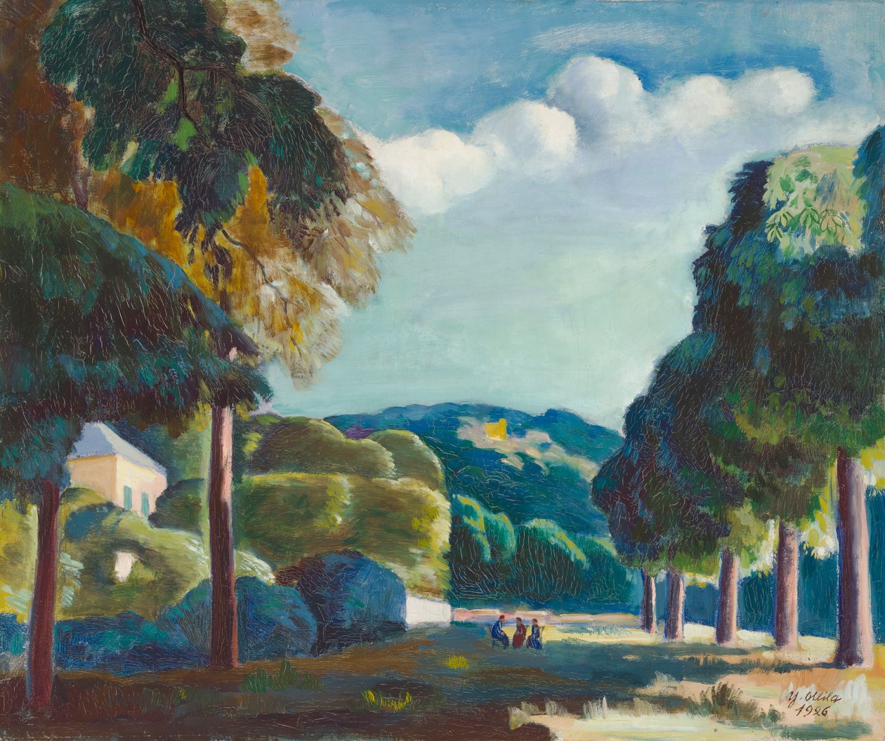 St Germain door Yrjö Aleksanteri Ollila
