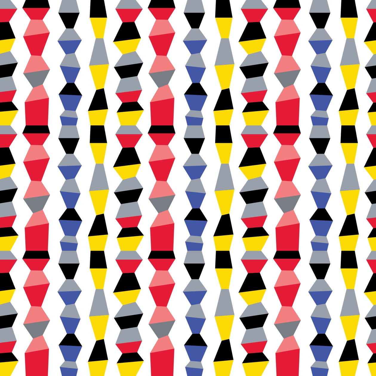 Figures2, 2017 (vector, illustratie) door Yulia Drobova