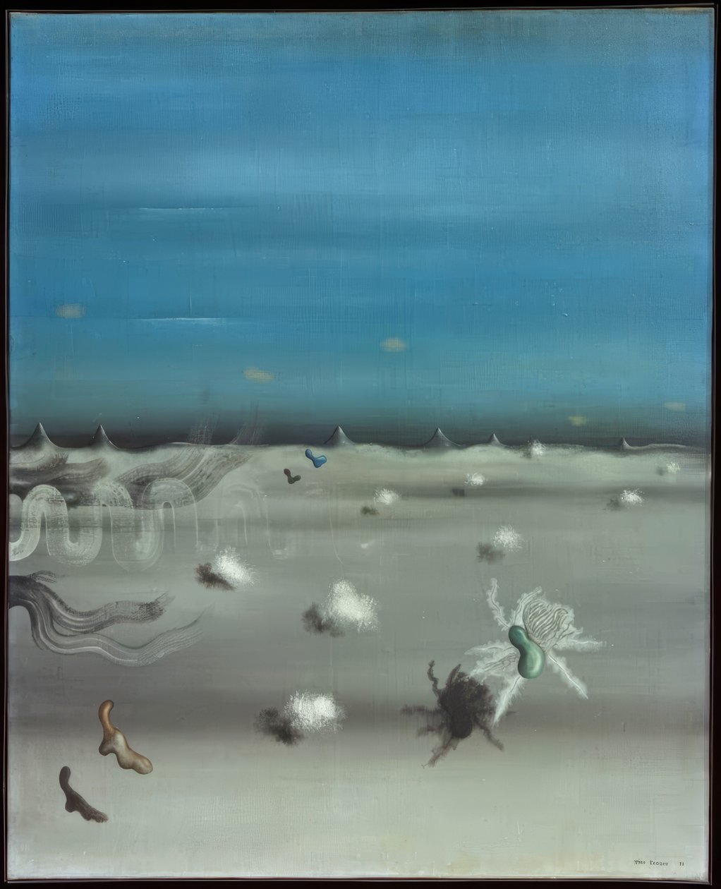 Bernsteinblick door Yves Tanguy