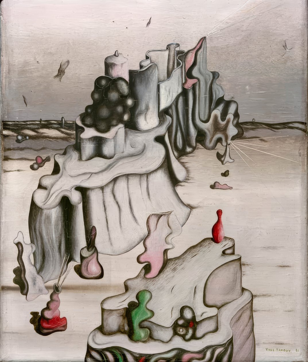 De toren van het westen door Yves Tanguy