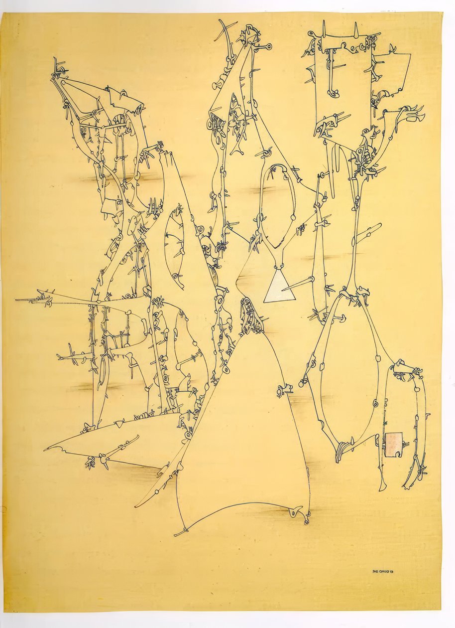 Zonder titel door Yves Tanguy