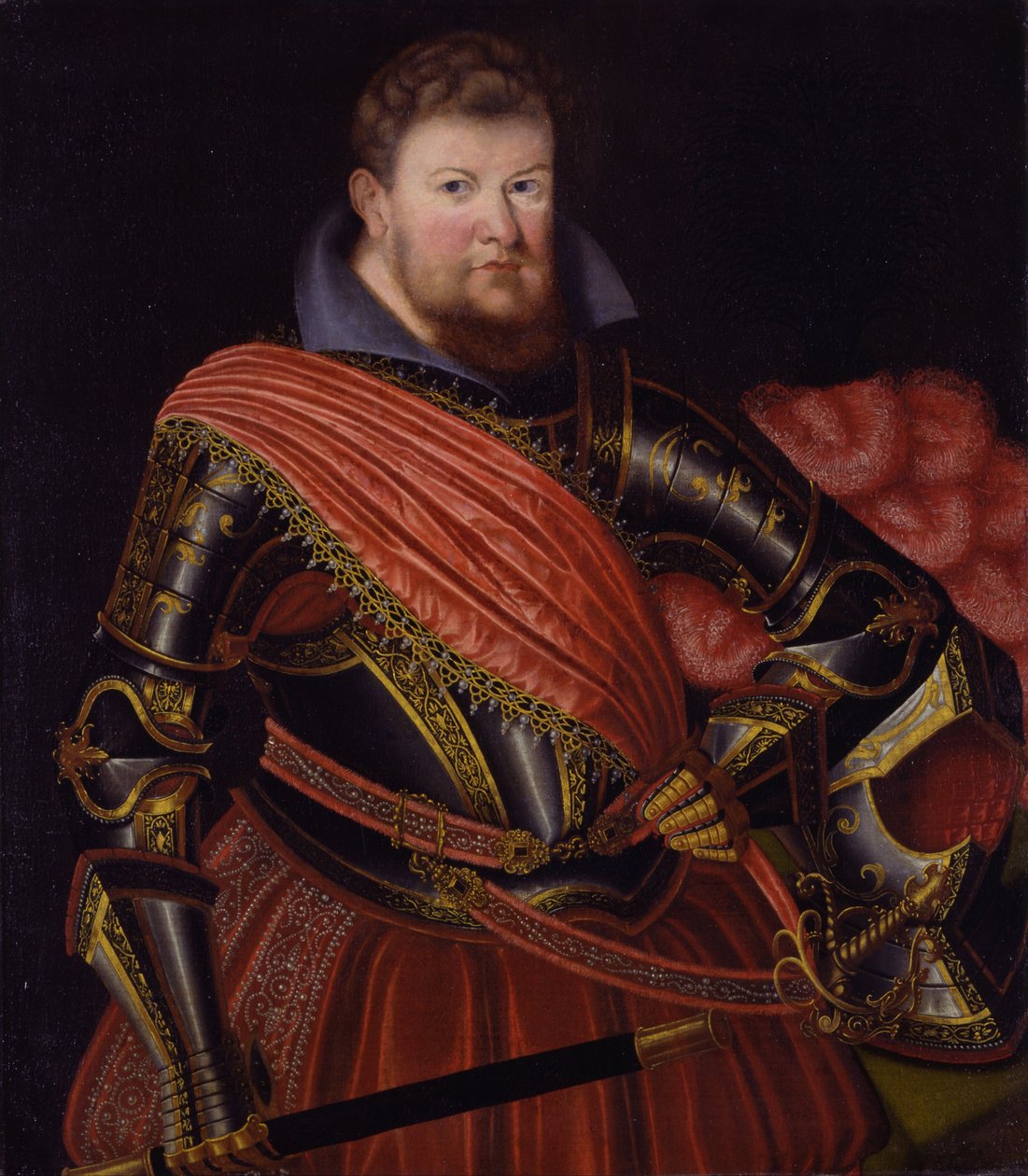 Keurvorst Christiaan II van Saksen door Zacharias Wehme