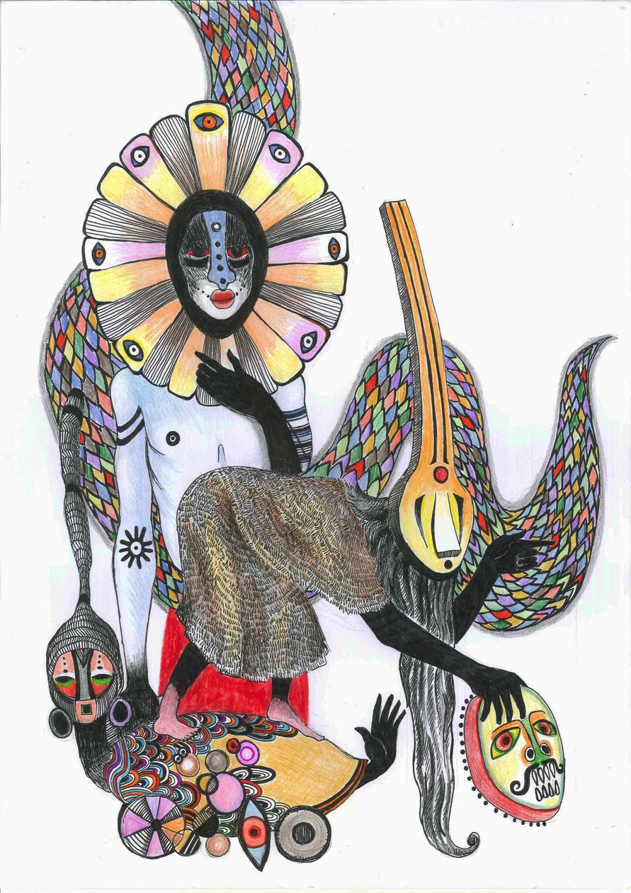 Dans van de Maskers, 2012 door Zanara Sabina Nedelcheva Williams
