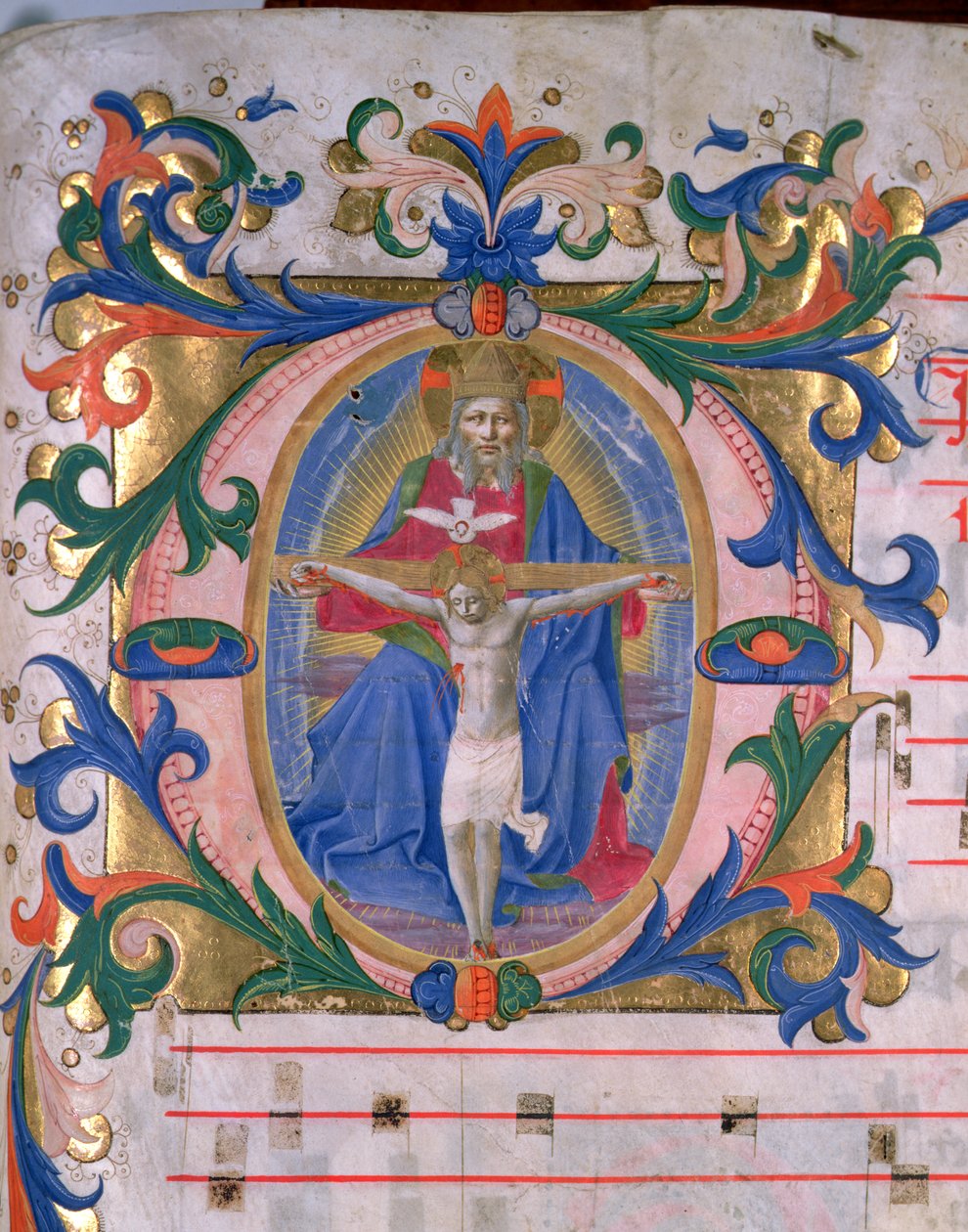 Ms 523 f.166r Geïllustreerde initiaal 