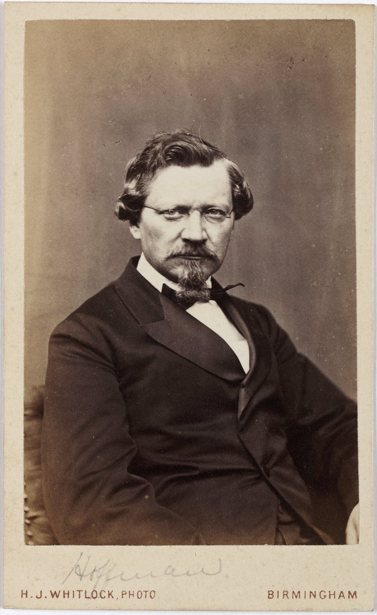 August Wilhelm von Hofmann, Duitse organische chemicus, midden-late 19e eeuw door Frederick (attr. to) Barnard